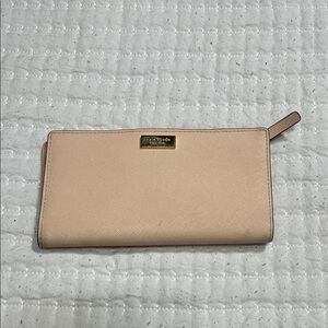 Kate Spade Tan/ light pink Wallet